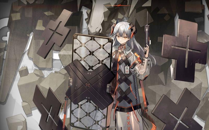明日方舟,塞雷娅精二立绘的深度解析与艺术欣赏