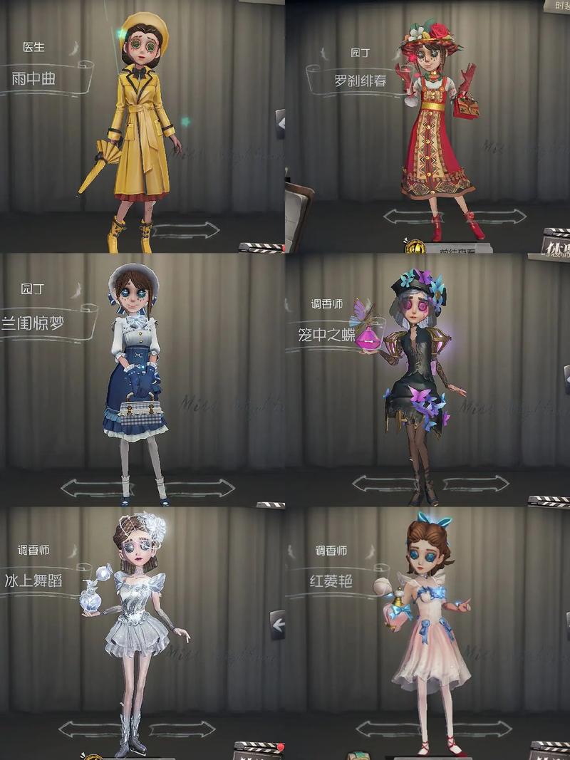 第五人格最新皮肤汇总,最新皮肤立绘及性价比大全