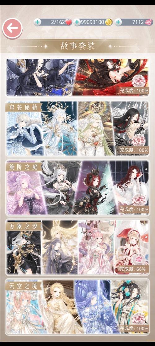 奇迹暖暖2020新年大阁穹苍秘轨套装外观欣赏图，预见未来玩法革命