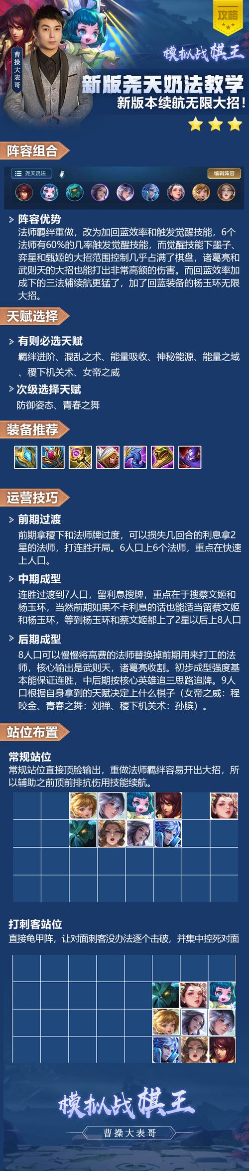 王者模拟战新版本尧天刺攻略大全,尧天刺最强阵容及玩法详解