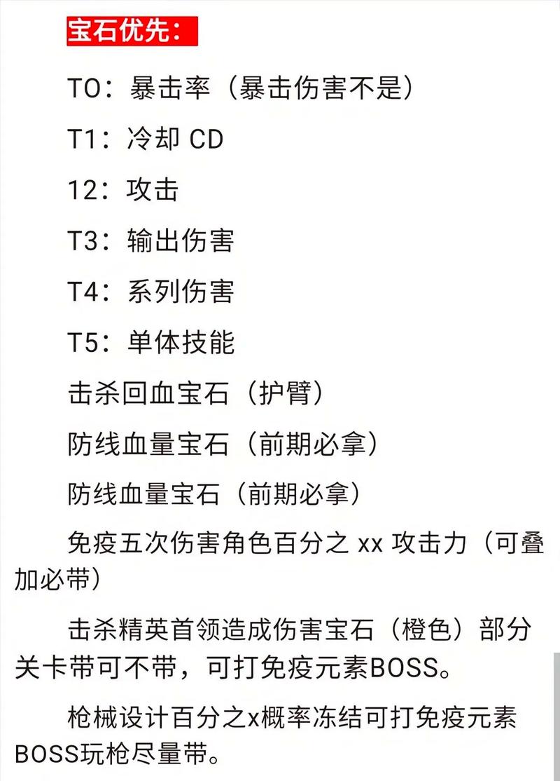 天音宝石搭配神级攻略!手残党秒变大神的必看技巧